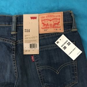 Levi’s 514 Mens jeans 30x32 NWY